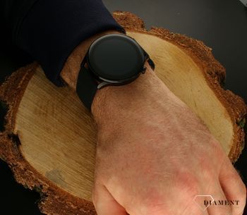 Smartwatch Rubicon męski RNCE81 Czarny silikon. Smartwatch męski na silikonowym pasku Rubicon RNCE81 w kolorze czarnym to połączenie elegancji funkcjonalności z nowoczesnym designem. Męski smartwatch na pasku został wyposażony.jpg
